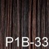 p1b/33 black with dark auburn streaks
