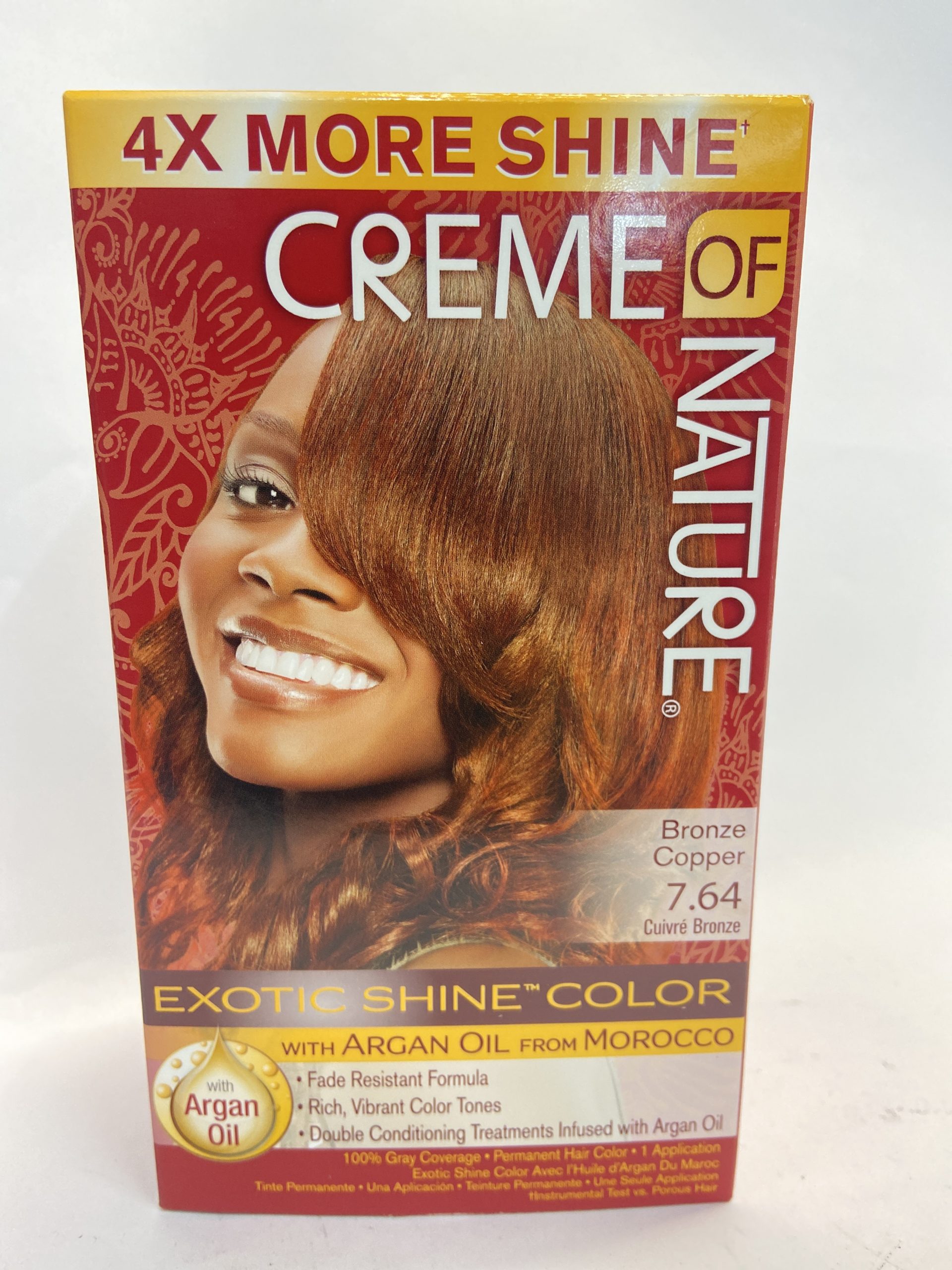 CREME OF NATURE DYE ( BRONZE COPPER ) | UK Hair Extensions